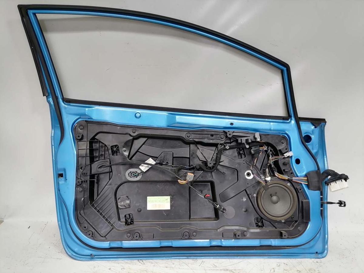 Ford Fiesta JA8 original Tür vorn links Vision Blau 3-Türer Bj.2010